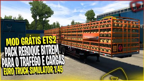 Pack Reboques Bitrem Para Trafego E Mercado De Cargas Jl Truck Ets