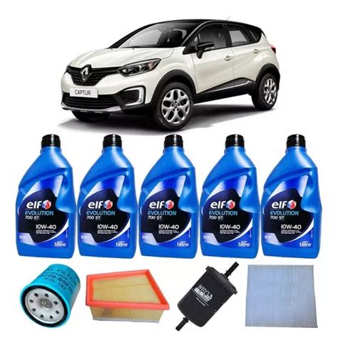 Kit Troca De Leo Elf W Para Renault Captur A Frete Gr Tis