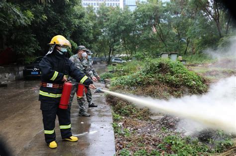 马田街道组织民兵应急排学习森林防火灭火知识腾讯新闻