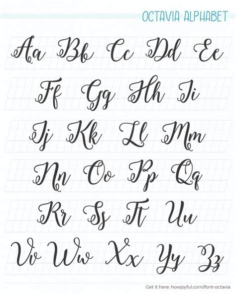 Calligraphy Alphabets What Are Lettering Styles Free Worksheets