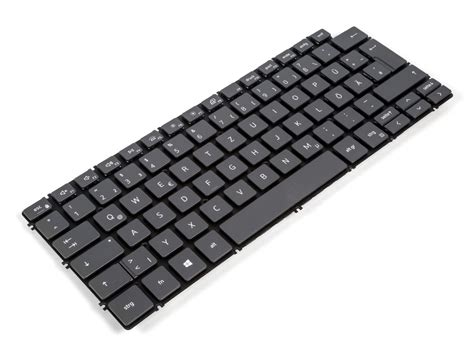 Dell TFTRN Latitude 3301 3410 GERMAN Backlit Keyboard Grey 0TFTRN