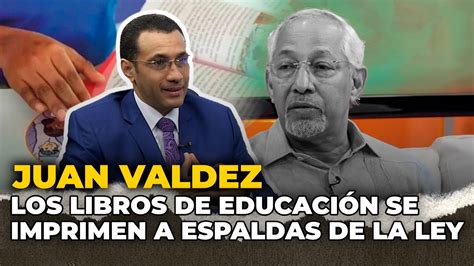 Juan Valdez Ministro De Educaci N Le Minti Al Pa S Youtube