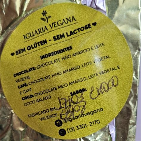 Iguaria Vegana Trufa Vegana Sabor Choco Review Abillion