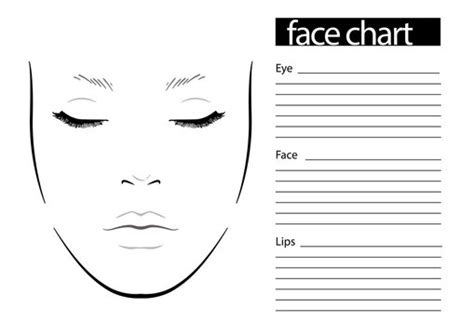 Makeup Face Charts To Mugeek Vidalondon