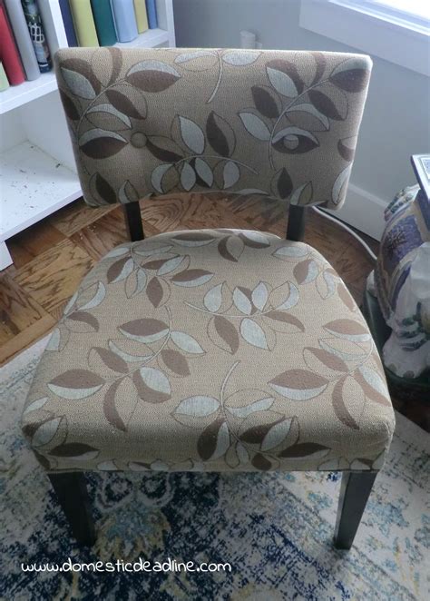 How to Upholster an Occasional Chair - A DIY Photo Tutorial