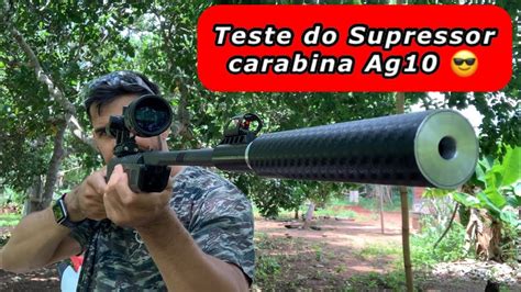 Supressor Pra Carabina Funciona YouTube