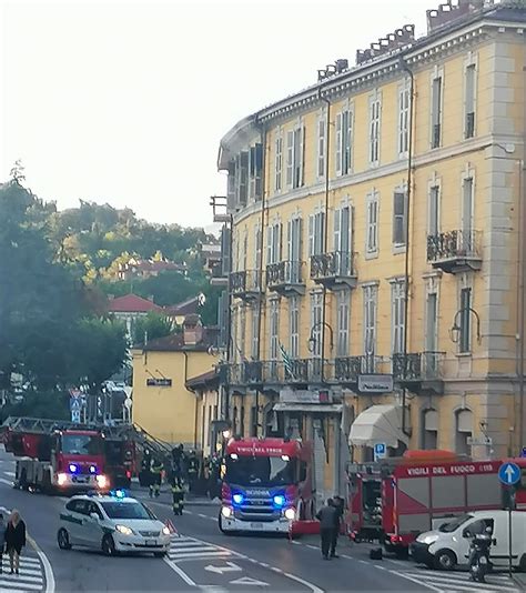 Mondovì di nuovo lincendio in corso Statuto nellalloggio evacuato