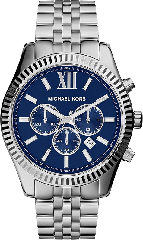 Michael Kors Reloj Analogico Para Hombre De Cuarzo Con Correa En Acero