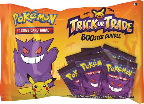 Pokemon Tcg Trick Or Trade Booster Packs Revealed For Halloween