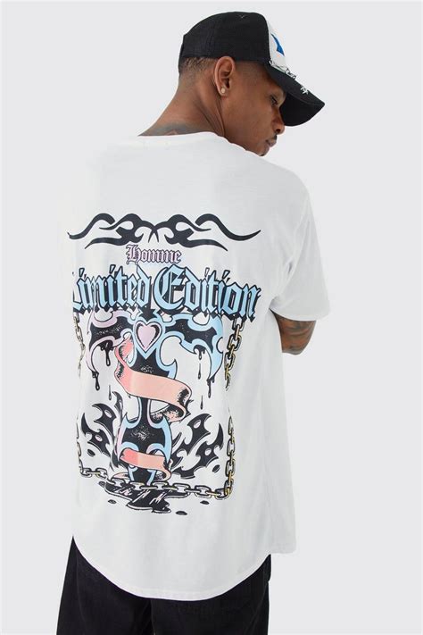 Oversized Limited Edition Graphic T Shirt Boohoo Uk