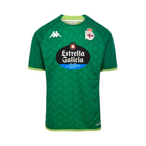 Jersey Kappa Deportivo La Coruña Segunda Equipación 2022 2023 Green