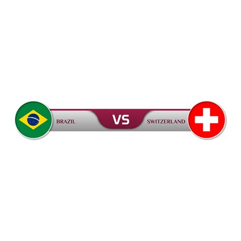 Brazil Vs Switzerland Football Match Brazil Vs Switzerland Football