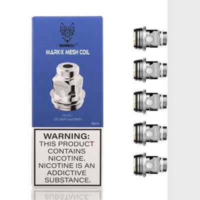 Occ Mark Tank Snowwolf Mark X Mesh Coil VAPEAZ