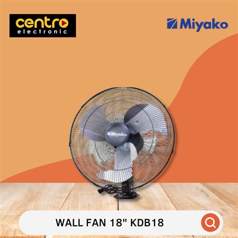 Jual Miyako Kipas Angin Dinding Electric Wall Fan Kdb Shopee