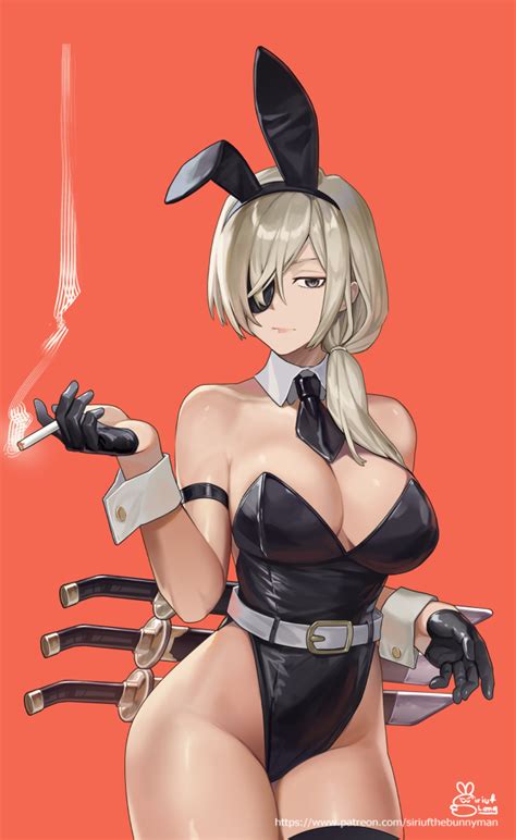 Rule 34 1girls Big Breasts Bunny Ears Bunnysuit Chainsaw Man Cleavage Eyepatch Female Female