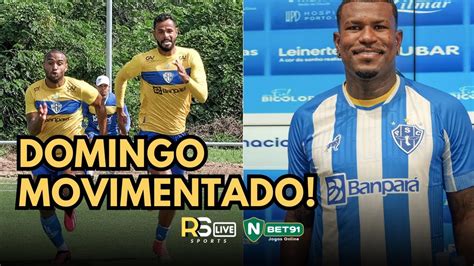 EM DOMINGO MOVIMENTADO PAYSANDU APRESENTA LATERAL E TREINA NO CT