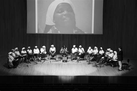 Magem Do Concerto Do Grupo De Batuque Finka P No Audit Rio Sra Da Boa