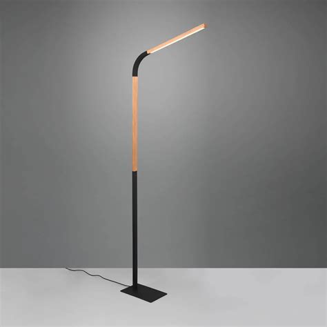 Lampadaire Led W K M Tal Noir Nelson L Zete