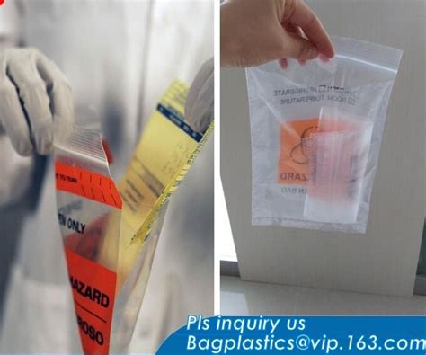 Disposable Autoclavable Polypropylene Bags Medical Packing Zip Lockkk
