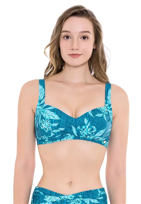 Buy Sunseeker South Pacific Hibiscus Dd E Cup Bikini Top Online