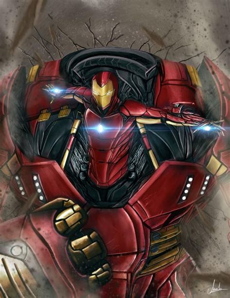 Hulkbuster Iron Man By Agleronmartin On DeviantArt Iron Man Iron Man