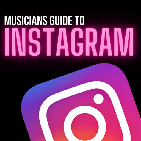 The Musicians Guide to Instagram - Cyber PR Music