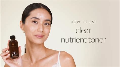 How To Useclear Nutrient Toner Youtube