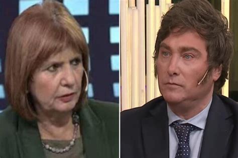 Bullrich Denunció Penalmente A Milei Por Afirmar Que Fue “una Montonera Tira Bombas” Todas Las