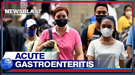 Acute Gastroenteritis Outbreak Sa Baguio City Na Contain Na