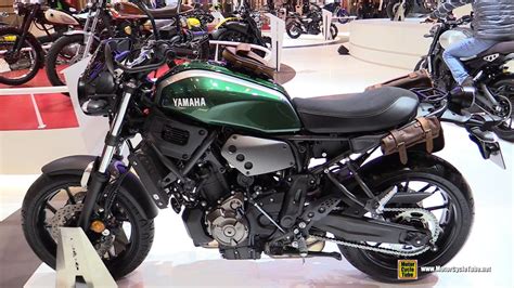 2016 Yamaha XSR700 ABS Walkaround 2015 Salon De La Moto Paris YouTube