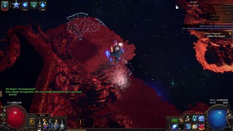 Path Of Exile Storm Brand Mom Eb Hierophant The Shaper S