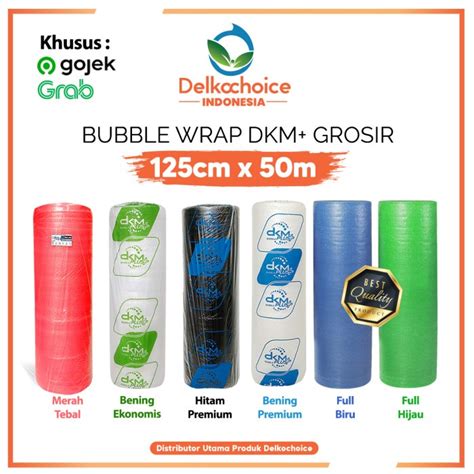 Jual Plastik Bubble Wrap Cm X M Bubble Wrap Dkm Plus Murah