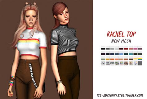 Cutest Crop Tops Cc For The Sims Fandomspot