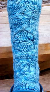 Ravelry Keebaru Cabled Knee Clog Socks Pattern By Susan Sarabasha