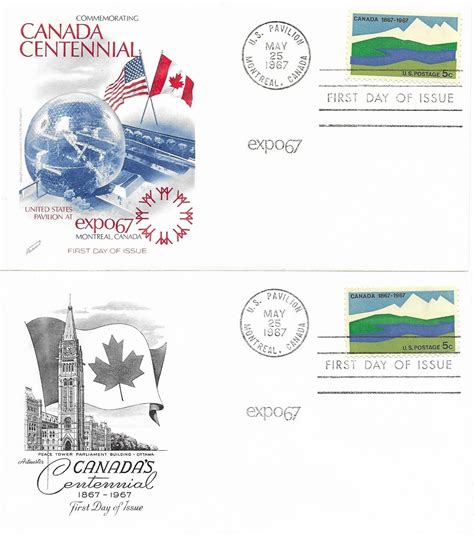 1967 FDC 1324 5c Canada Centennial EXPO 67 Fleetwood Artmaster