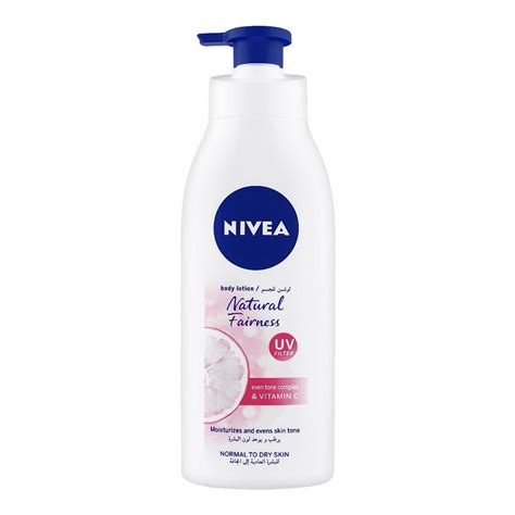 Buy Nivea Natural Fairness Uv Filter Body Lotion Normal To Dry Skin