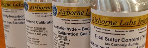 Gas Standards - Airborne Labs International