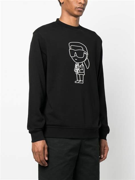 Karl Lagerfeld Sweatshirt With Logo Karl Lagerfeld