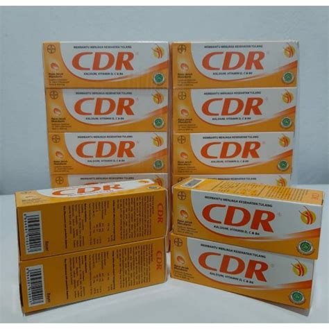 Jual Cdr Suplemen Kalsium Rasa Jeruk Tablet Shopee Indonesia