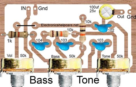 Bass Tone Circuit Electronics Help Care