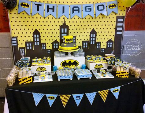 Batman Birthday Party Ideas Photo 3 Of 7 Catch My Party