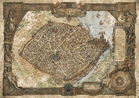King's Landing Map - Game of Thrones by FrancescaBaerald.deviantart.com ...
