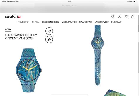 Swatch X Moma Vincent Van Gogh Kaufen Auf Ricardo