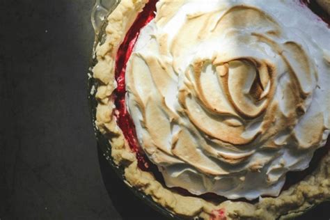 Cranberry Meringue Pie Savoring Italy