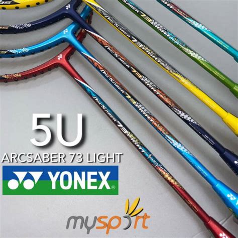 Yonex Arcsaber 73 Light Racket Badminton 100 Original Lazada