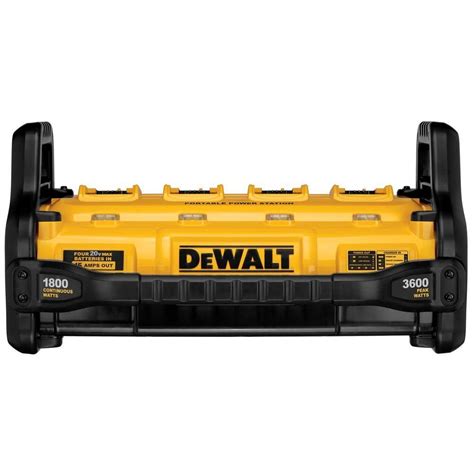 Dewalt 1800 Watt Portable Power Station And 20v 60v Max Lithium Ion Battery Charger Dcb1800b The