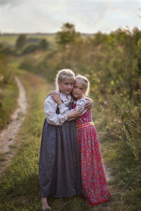 Девочки в народном костюме | Фольклорный стиль, Детские фотосессии, Девочка