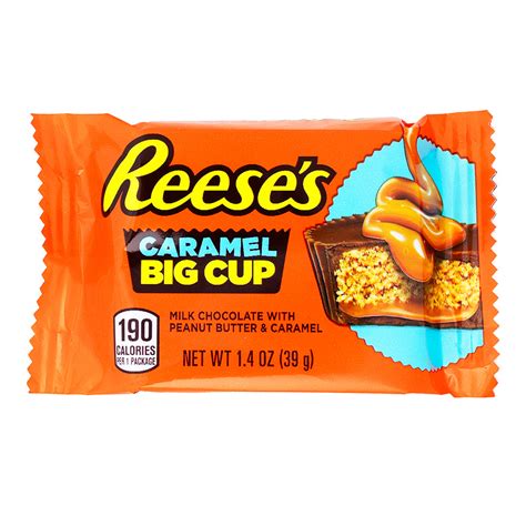 Reeses Peanut Butter Big Cup With Caramel 14oz Bb 2024sep01 Candy Funhouse Us