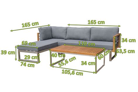 Ecklounge Von Outflexx Aus Fsc Teakholz Edelstahl Olefin In Silber