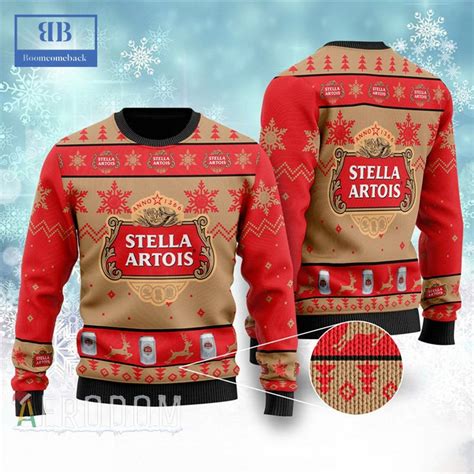 Stella Artois Ver 2 Ugly Christmas Sweater Boomcomeback
